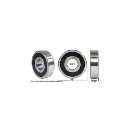 Aftermarket Bearing, Ball 6200 Series, Flat Edge A-6209-RS-I-AI